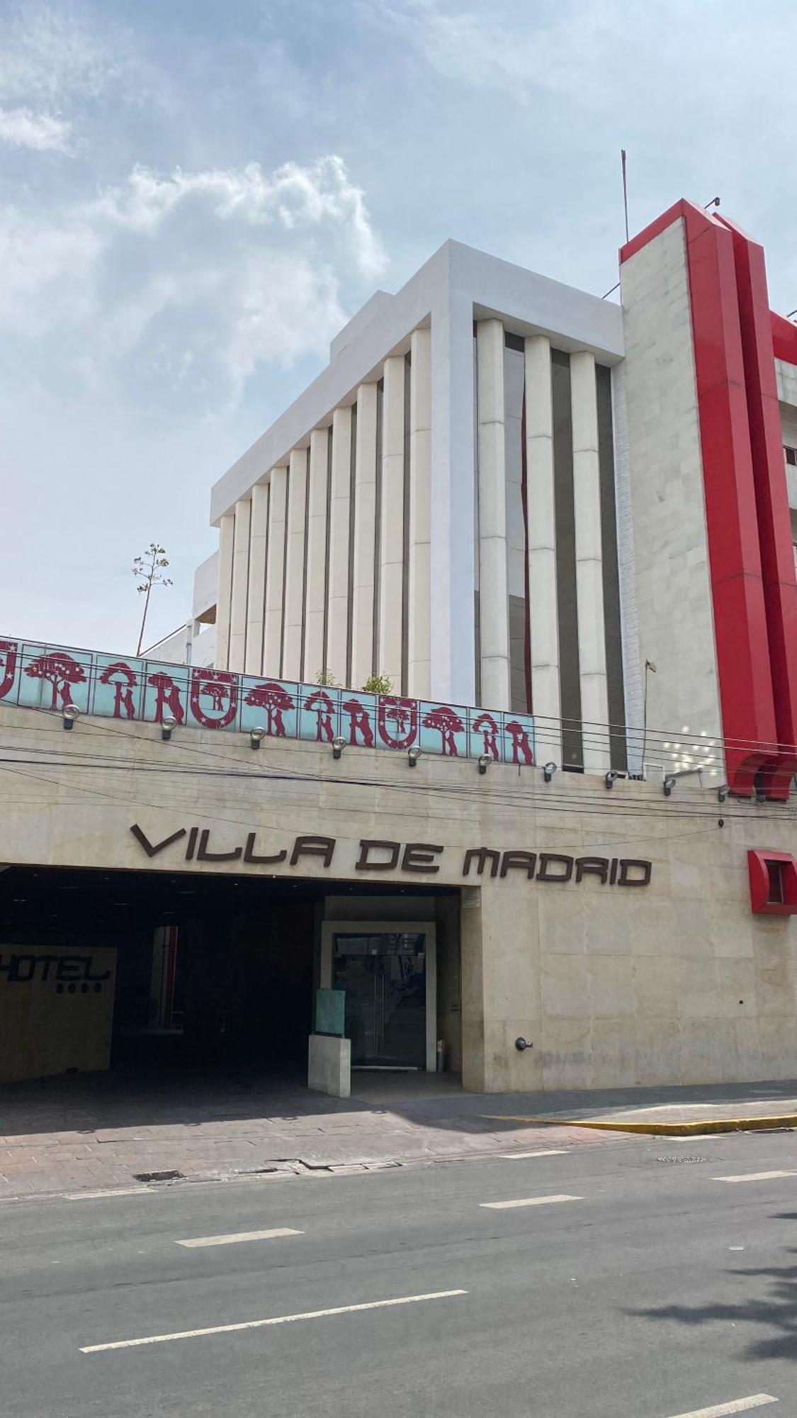 Hotel Villa De Madrid Мехико Экстерьер фото